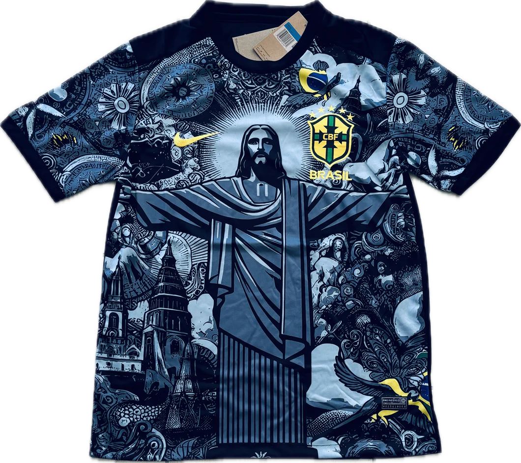 BRAZIL 2024/25 BLUE 'CHRIST THE REDEEMER' SPECIAL EDITION SHIRT