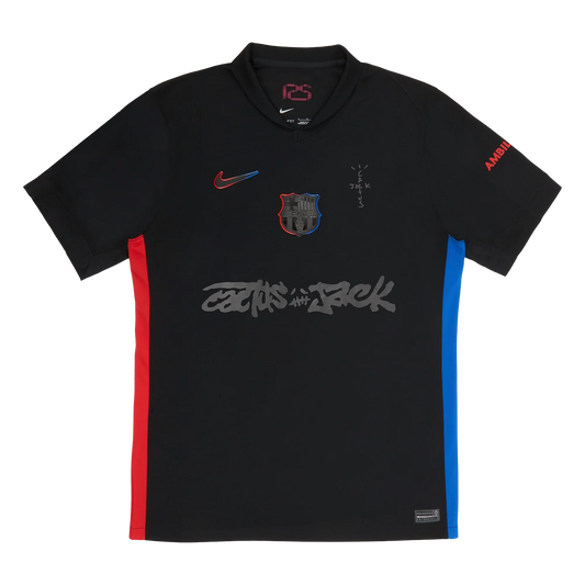 FC BARCELONA 2024/25 MATCH AWAY X CACTUS JACK JERSEY